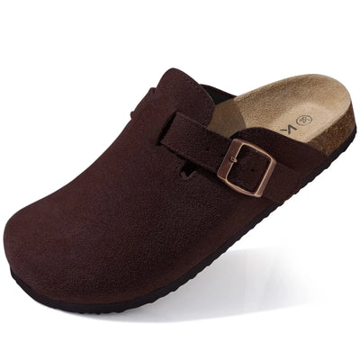 Unisex Klassisch Gürtel Detail Flache Clogs | Sommer
