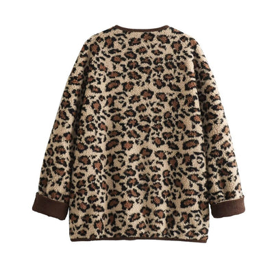 Sofia - Mantel Leopard Frau