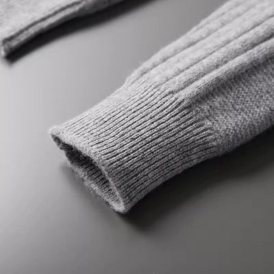 100% Cashmere Pattern Weste