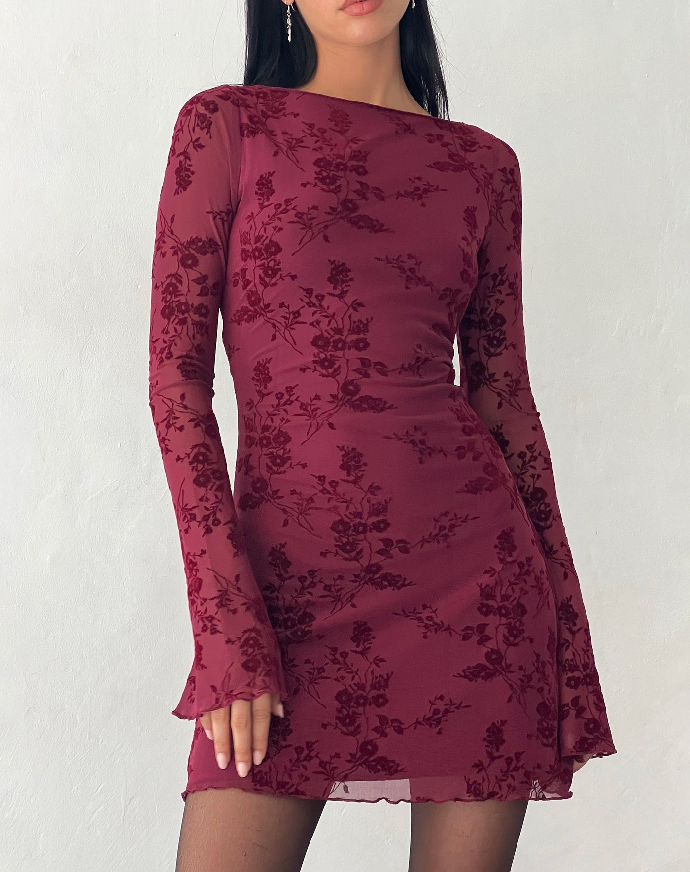 Giselle® | Minikleid mit langen Ärmeln
