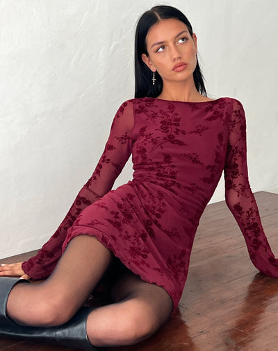 Giselle® | Minikleid mit langen Ärmeln