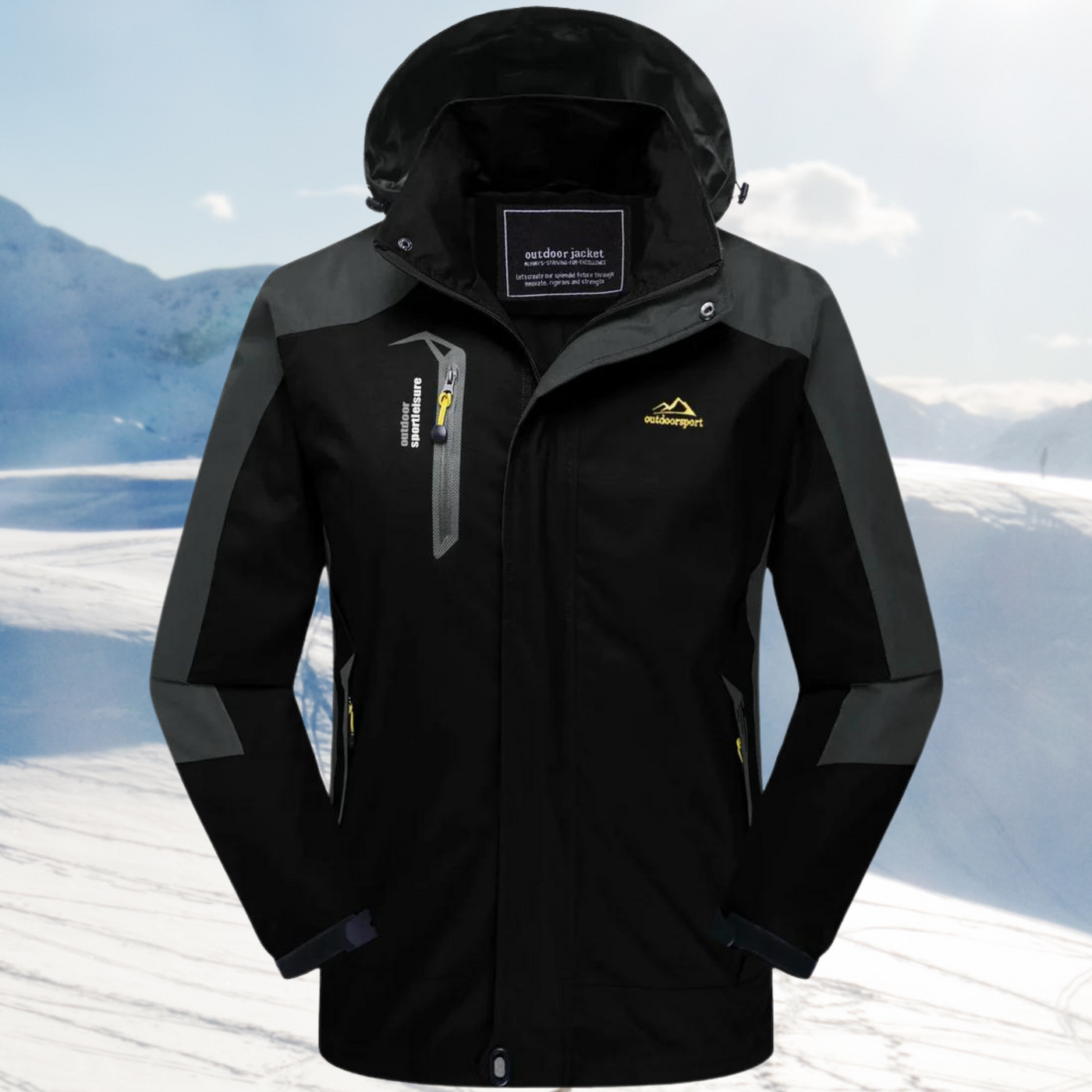 Outdoor-Kapuzenjacke für Damen