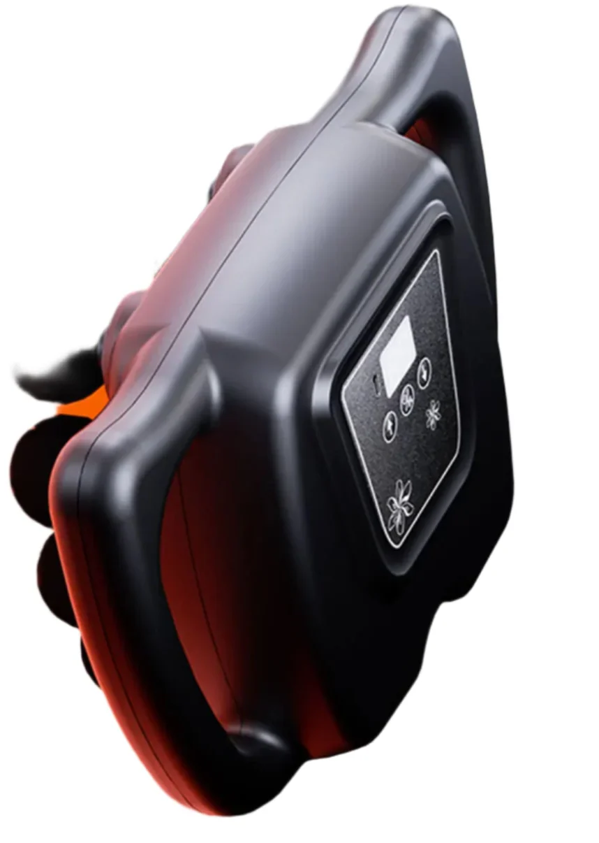 Elektrisches Tiefenmuskelmassagegerät mit Wärme – Tragbares Handgerät für Muskeltherapie