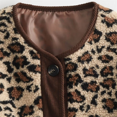 Sofia - Mantel Leopard Frau