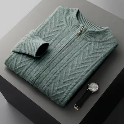 100% Cashmere Pattern Weste