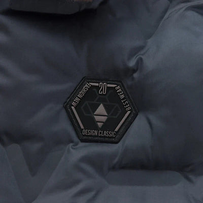 Wattierte Jacke mit Kragen für Herren