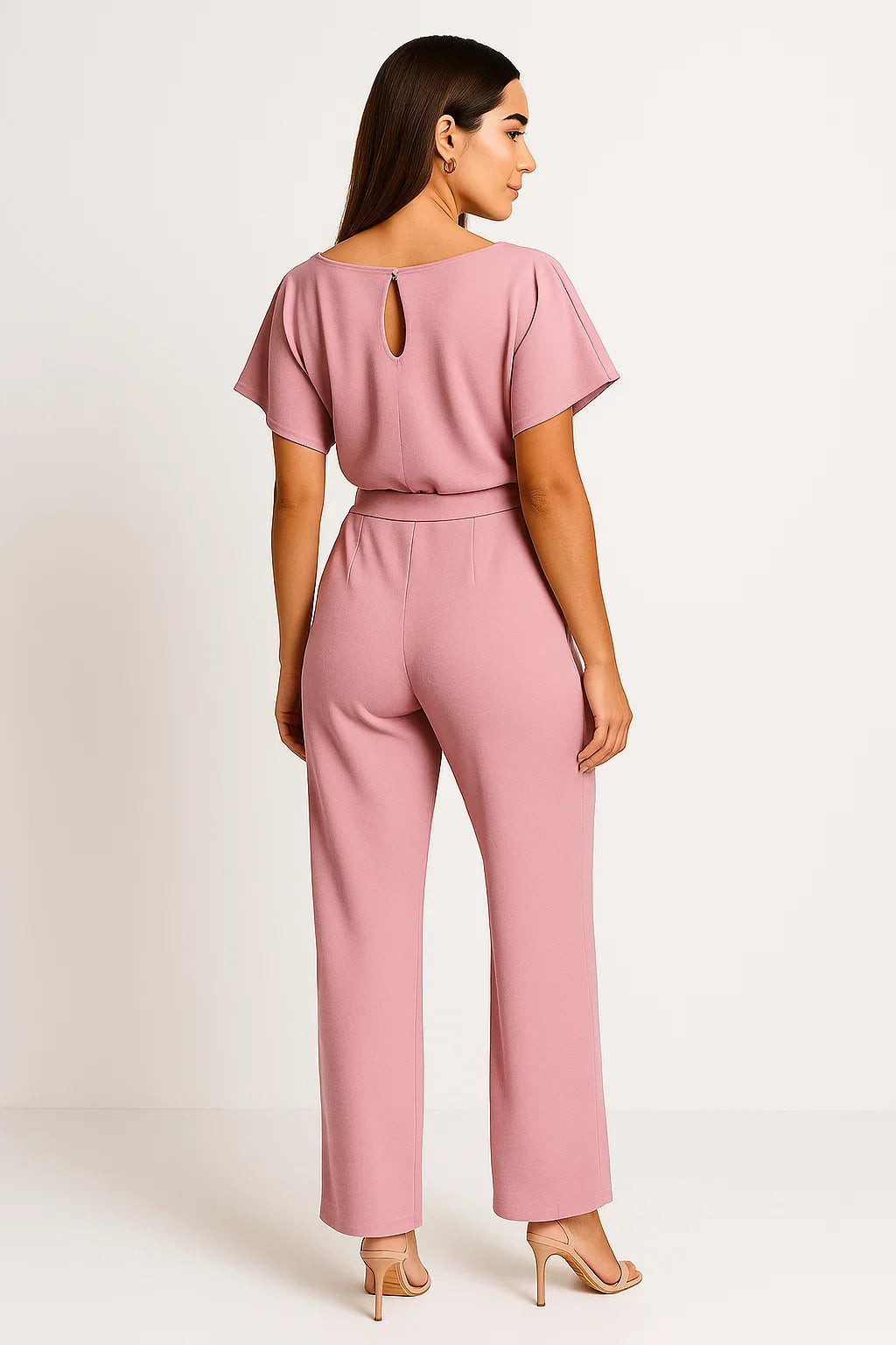 Schicker Jumpsuit mit Gürtel