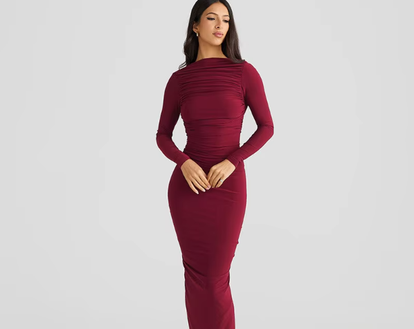 Marina - Elegantes Neckholder-Kleid