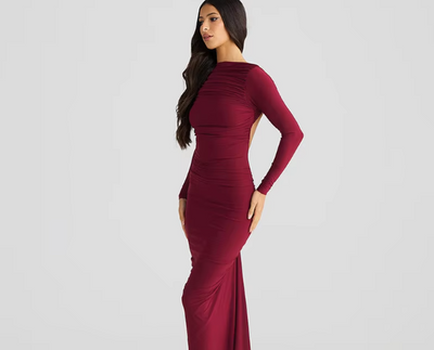 Marina - Elegantes Neckholder-Kleid