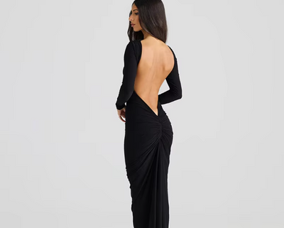 Marina - Elegantes Neckholder-Kleid