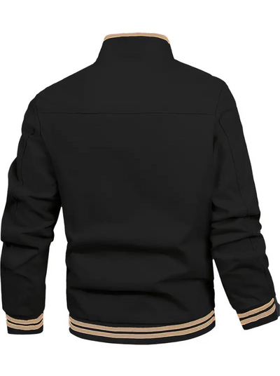 Max - Zeitlos bequeme herrenjacke mit stehkragen