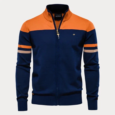 Strickjacke für Herren mit Reißverschluss