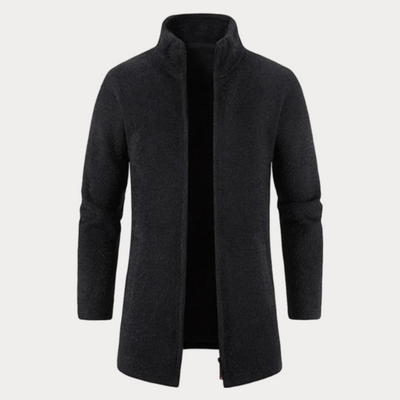 Rollkragenmantel für Herren