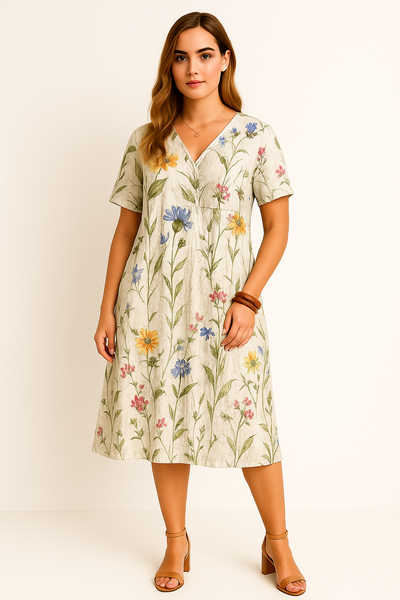 Sommerkleid mit Blumenmuster