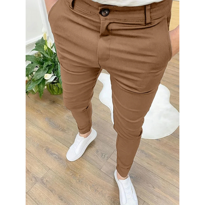 Lässige Slim Fit Herrenhose