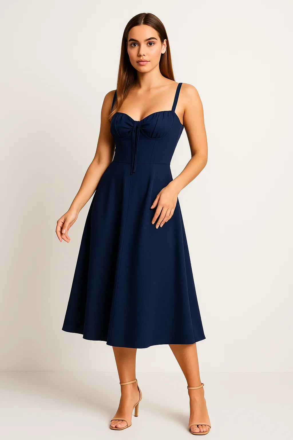 Taillenkleid Bustier Entwurf