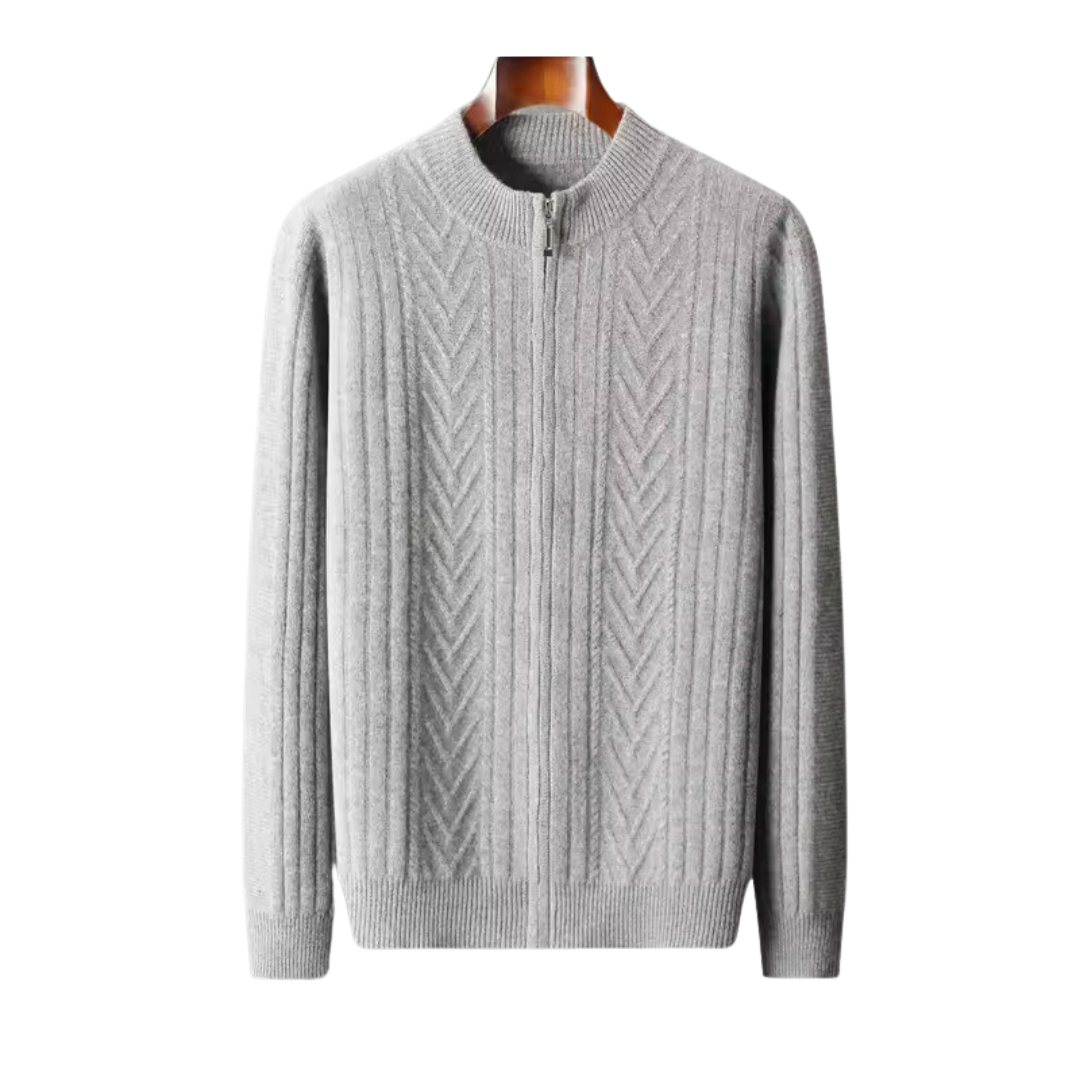 100% Cashmere Pattern Weste