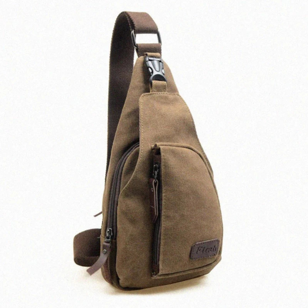 Herren Multi-Fächer Crossbody Sling Tasche | Kompakt