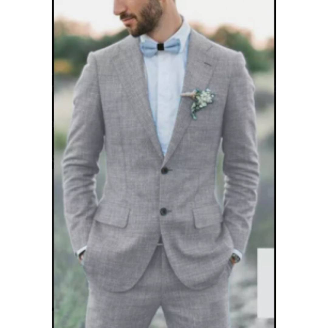 Eleganter Hochzeitsgastanzug Für Herren | Tailliert