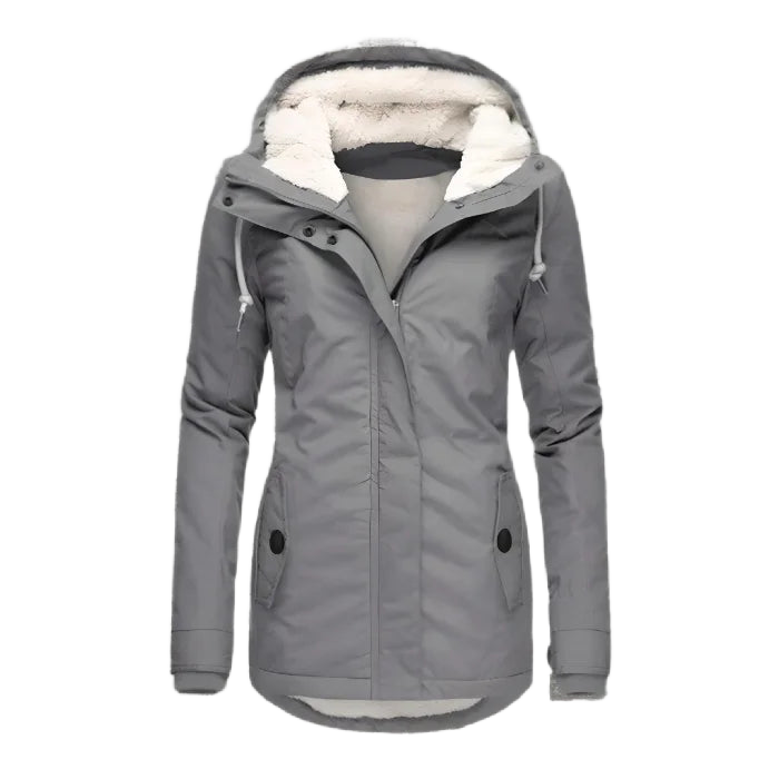 Wasserdichte Winterjacke mit praktischer Kapuze