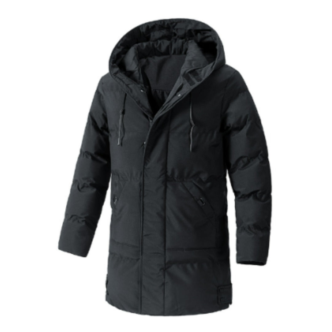 Herren Multi-Taschen Isolierter Kapuzen Jacke | Winter