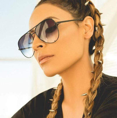 Aviator Sonnenbrille Verspiegelten Gläsern für Damen