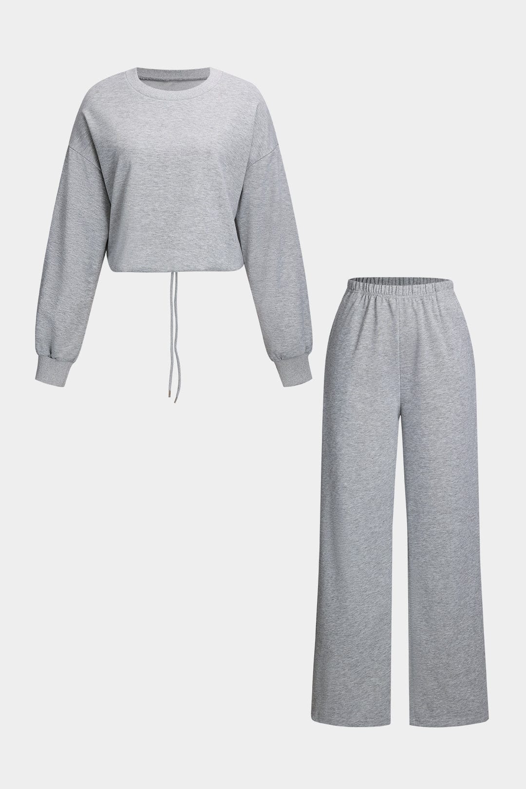 Sienna | Zweiteiliges Kuschel-Lounge-Set mit Cropped-Pullover