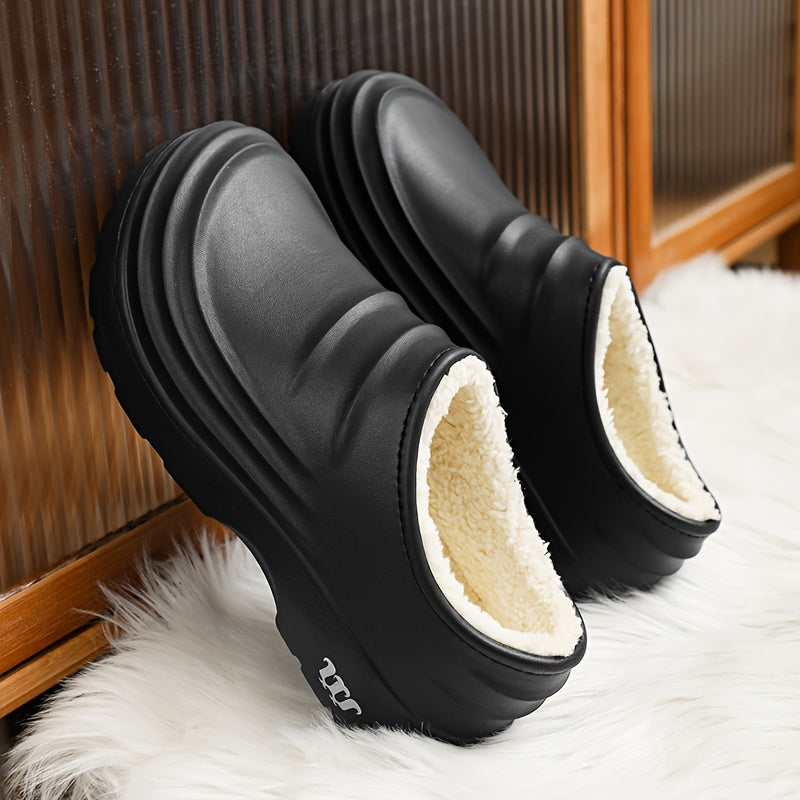 Winterschuhe Herren | Slip-On Clogs Mit Innenfutter