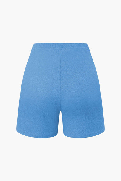 Athena | Elegantes Zweiteiler-Set mit Bustier-Top & Shorts