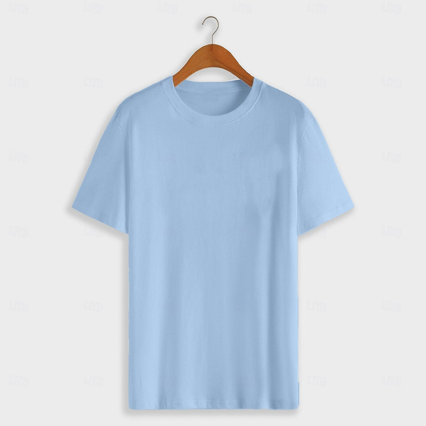 Minimalistisches einfarbiges T-Shirt