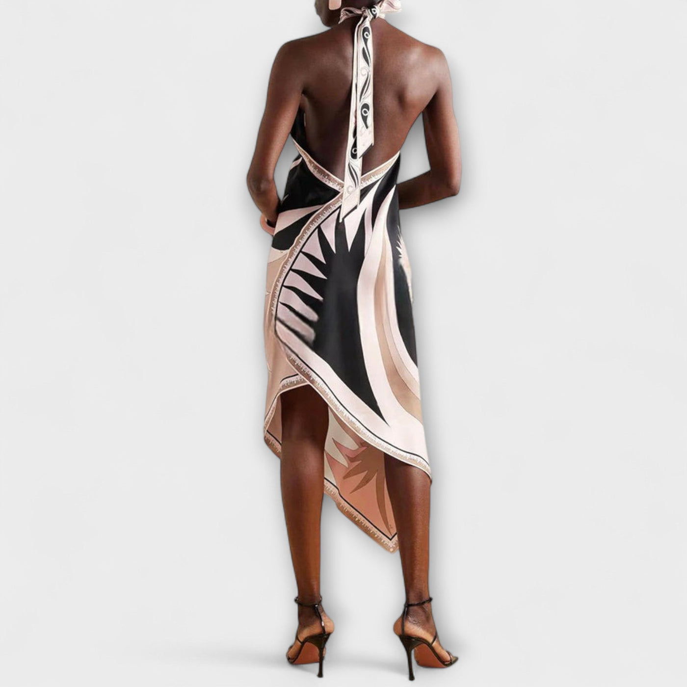 Ivy - Exklusives Satin-Trägerkleid