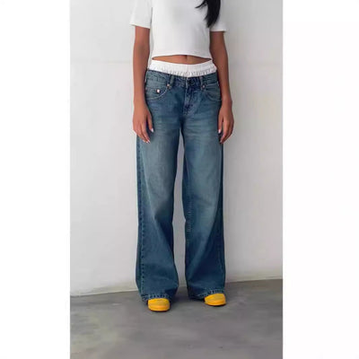 Alice – Weite Damenjeans mit lässigem Stil
