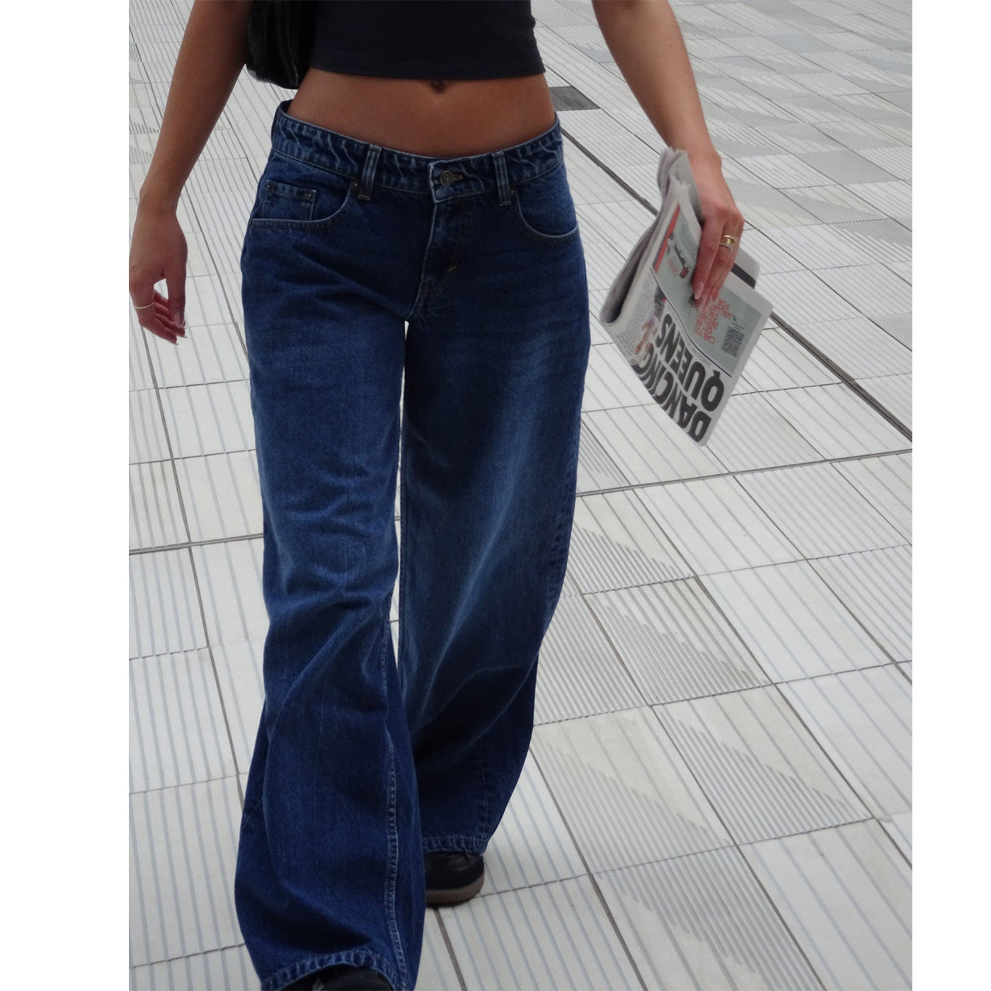 Alice – Weite Damenjeans mit lässigem Stil