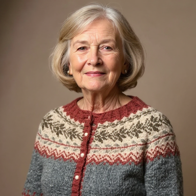 Evie | Vintage Island-Strickjacke