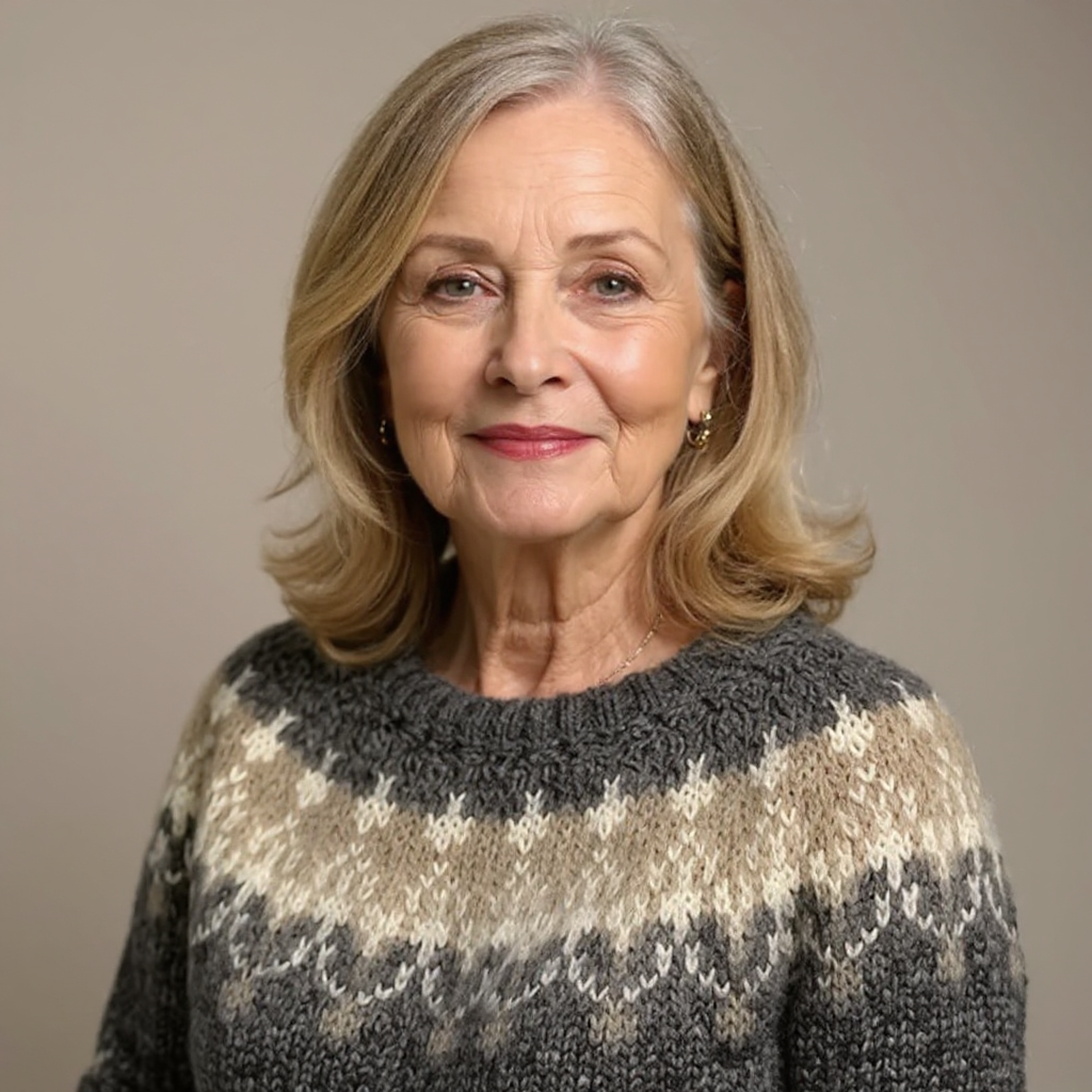 Lilyana | Vintage Islandpullover