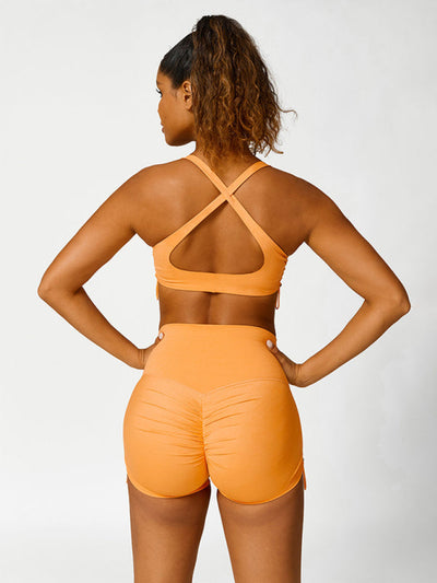 Selina | Verstellbare High-Waist Sport-Shorts