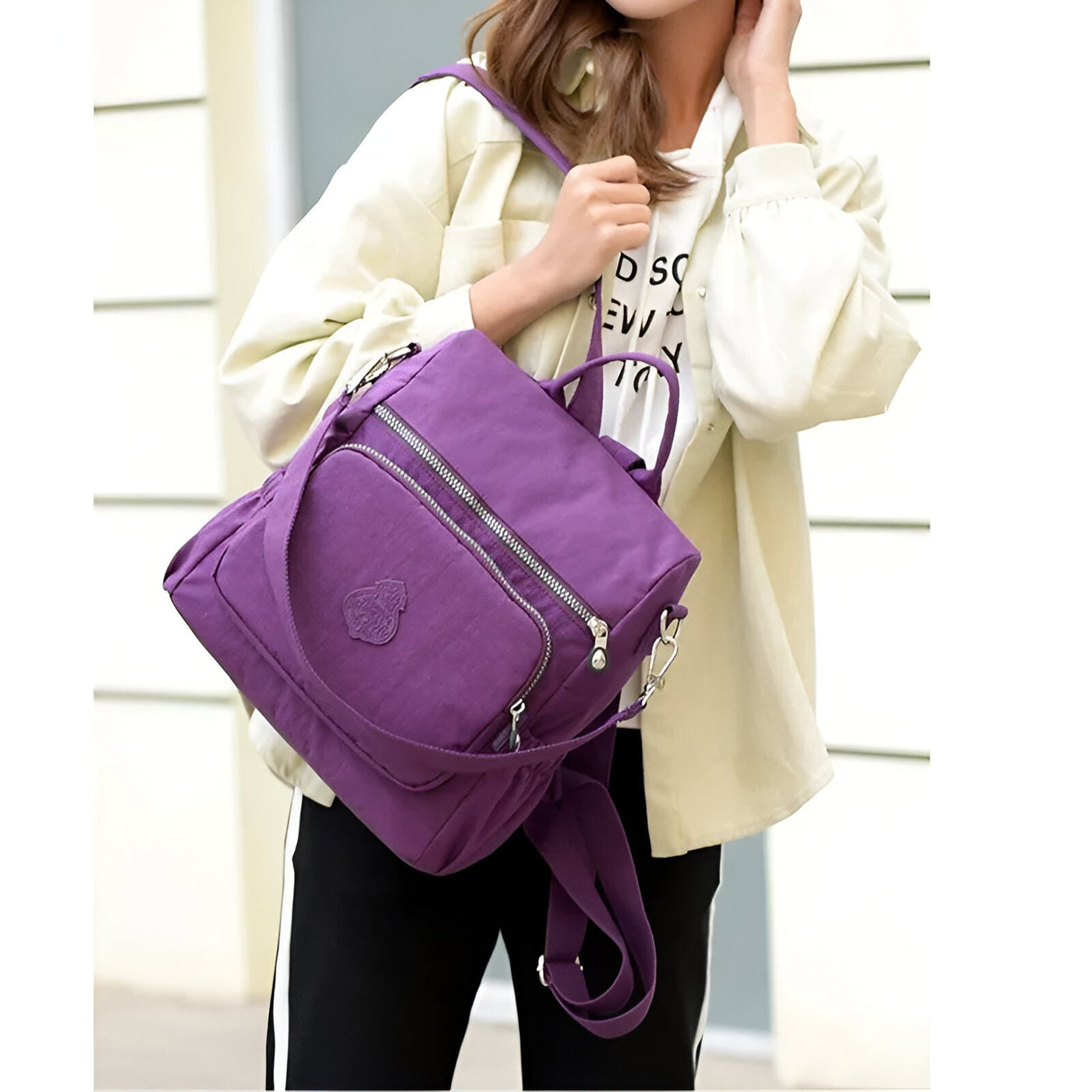 Diebstahlsicherer Rucksack Für Damen | Umhängetasche