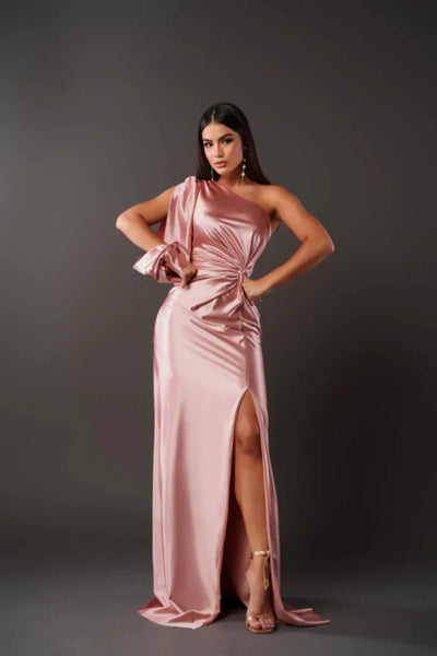 Rebel | Satinkleid – Mühelose Eleganz bei jedem Schritt
