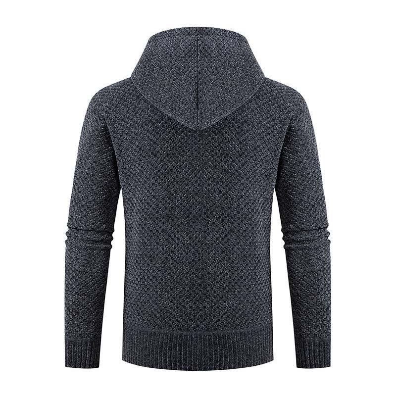 Herren-Kapuzenjacke mit Reißverschluss