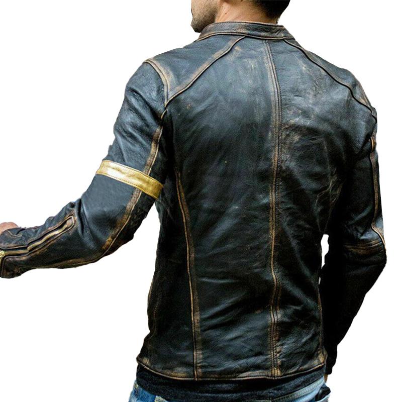 Vintage Jacke mit mehreren Taschen für Herren