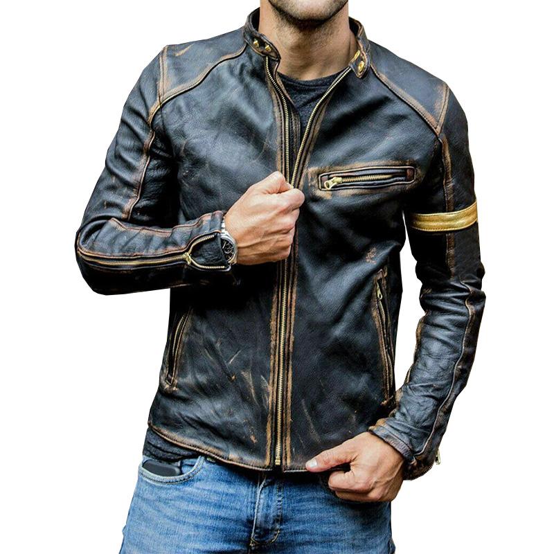 Vintage Jacke mit mehreren Taschen für Herren