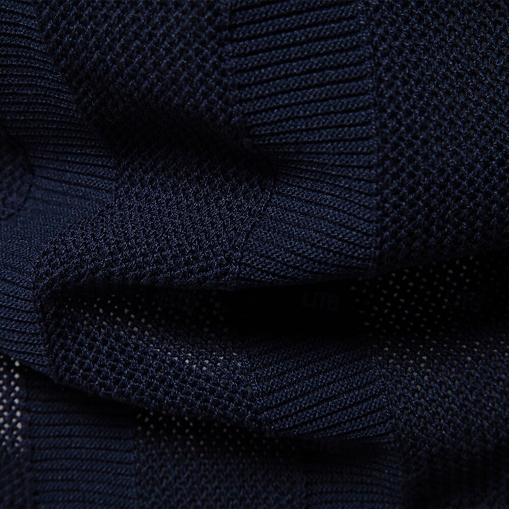 Klassisches Möwenkragen Polohemd