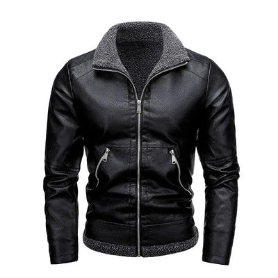 Marc® | Elegante Lederjacke aus Fleece