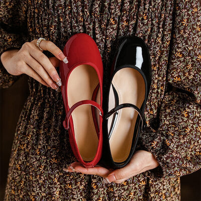 Adele® | Livy Leder Mary Janes