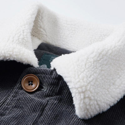 Vintage-Herrenjacke mit mehreren Taschen