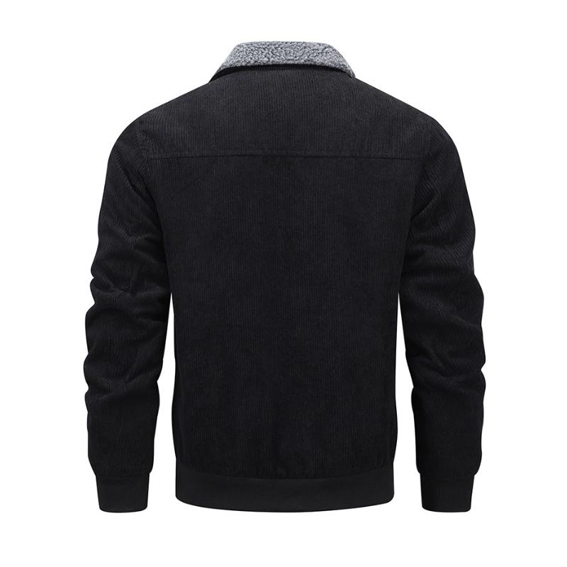 Jacke mit Reverskragen und mehreren Taschen für Herren