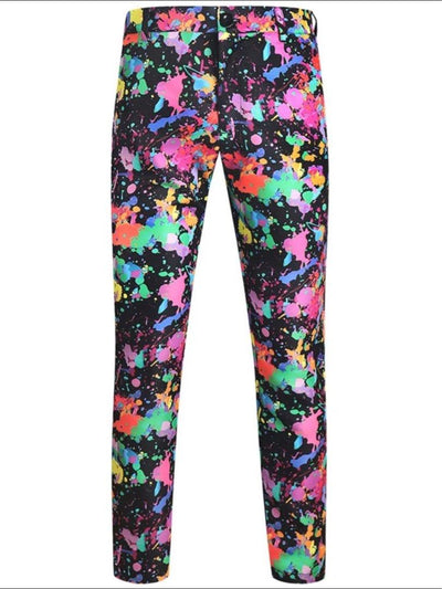 Mehrfarbiger Hochzeitsgastanzug Für Herren | Trendy