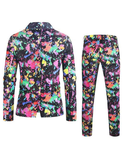 Mehrfarbiger Hochzeitsgastanzug Für Herren | Trendy