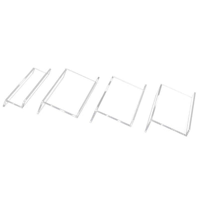 Gewürz Organizer Acryl | Transparent | Verstellbar 1–4 Stufen | Platzsparend für Küchenschublade