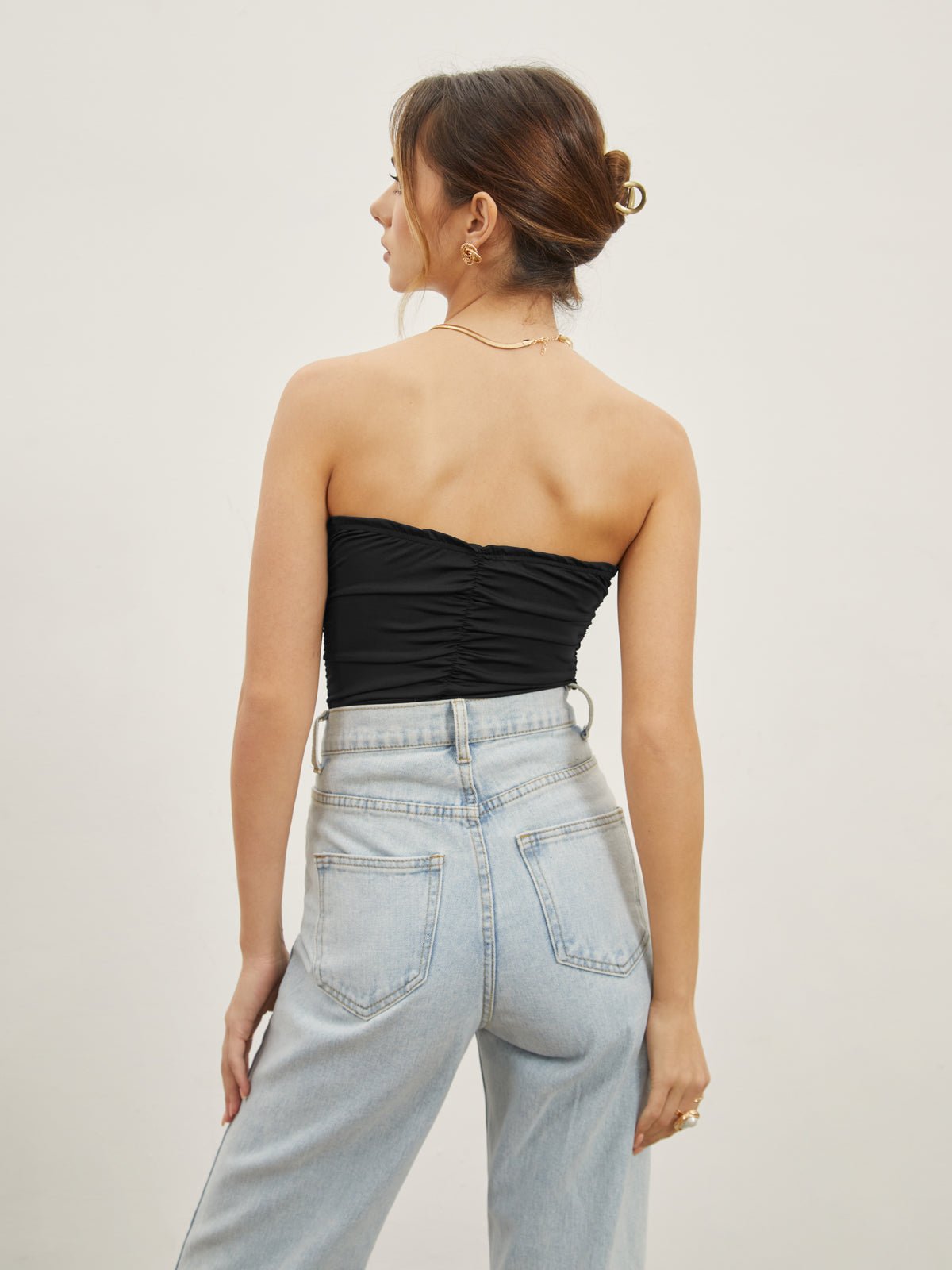 Ottilie | Trendy Strapless Bustier Top